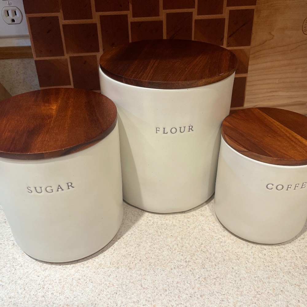 Hearth and Hand Canisters